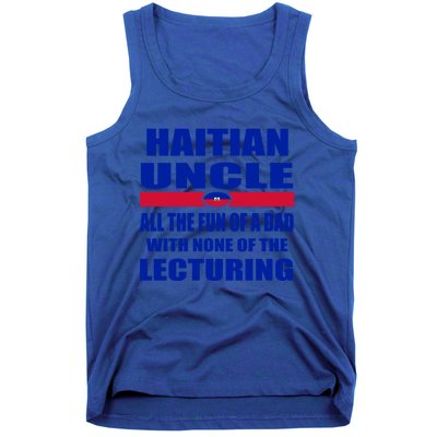 Haiti Flag Fun Haitian Uncle Haiti History Funny Sayings Cool Gift Tank Top