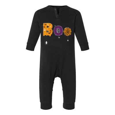 Halloween Fun For The Boos Infant Fleece One Piece