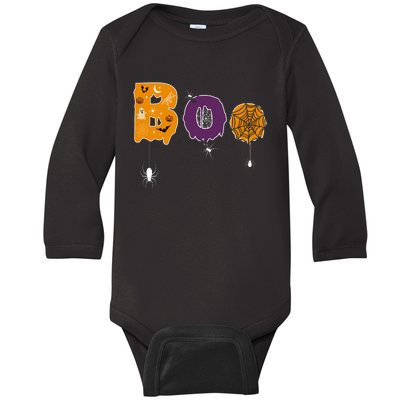 Halloween Fun For The Boos Baby Long Sleeve Bodysuit