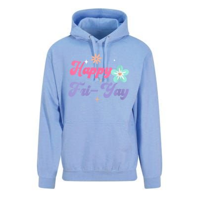 Happy Friyay Friday Lovers Fun Teacher Life Friyay Weekend Unisex Surf Hoodie