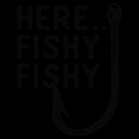Here Fishy Fishy Zip Tote Bag
