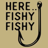Here Fishy Fishy Cooling Performance Crew T-Shirt