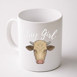 Hay  Farmer Funny Cattle Cow Farm Lovers Coffee Mug