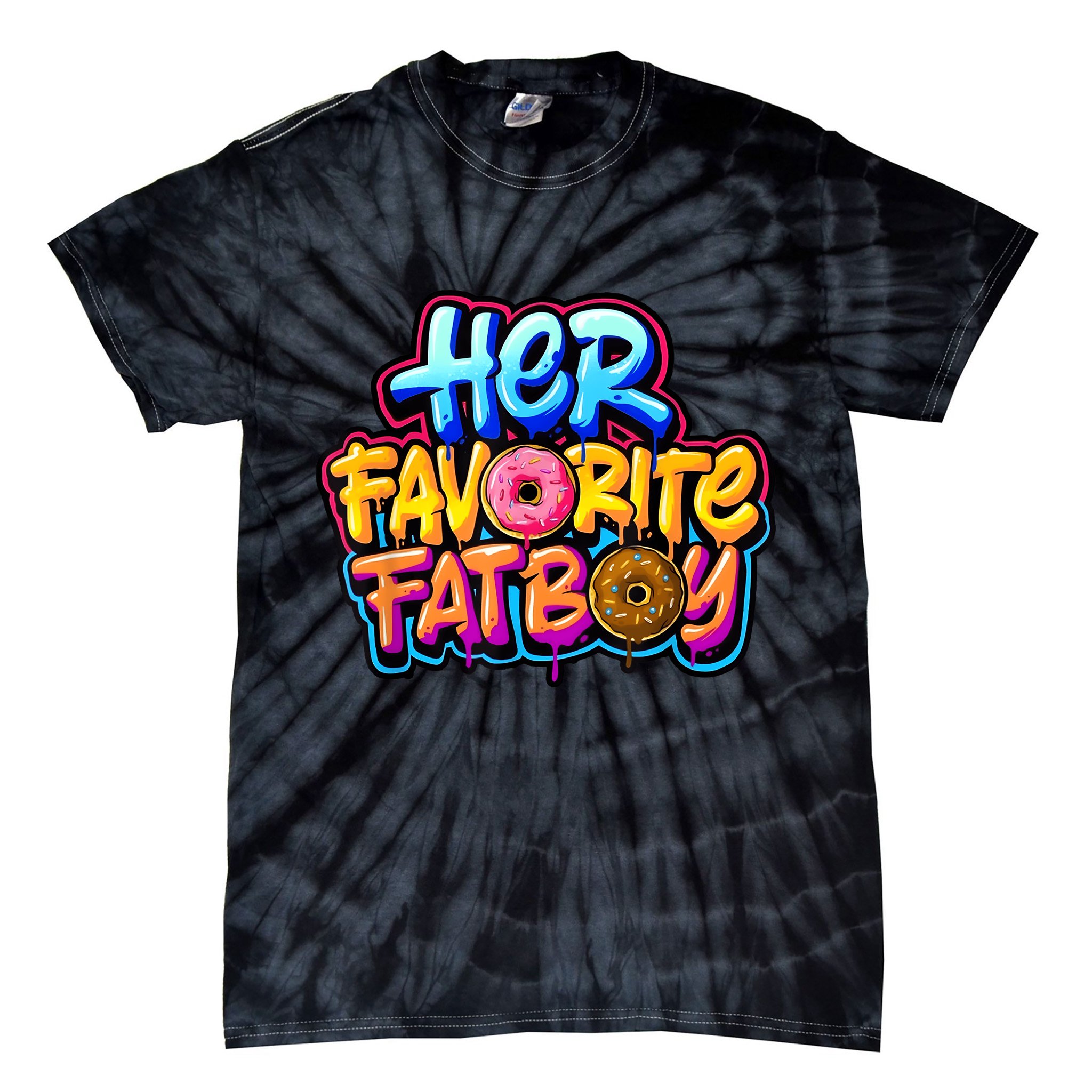 Her Favorite Fatboy Tee Tie-Dye T-Shirt