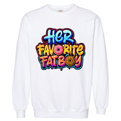 Her Favorite Fatboy Tee Garment-Dyed Sweatshirt