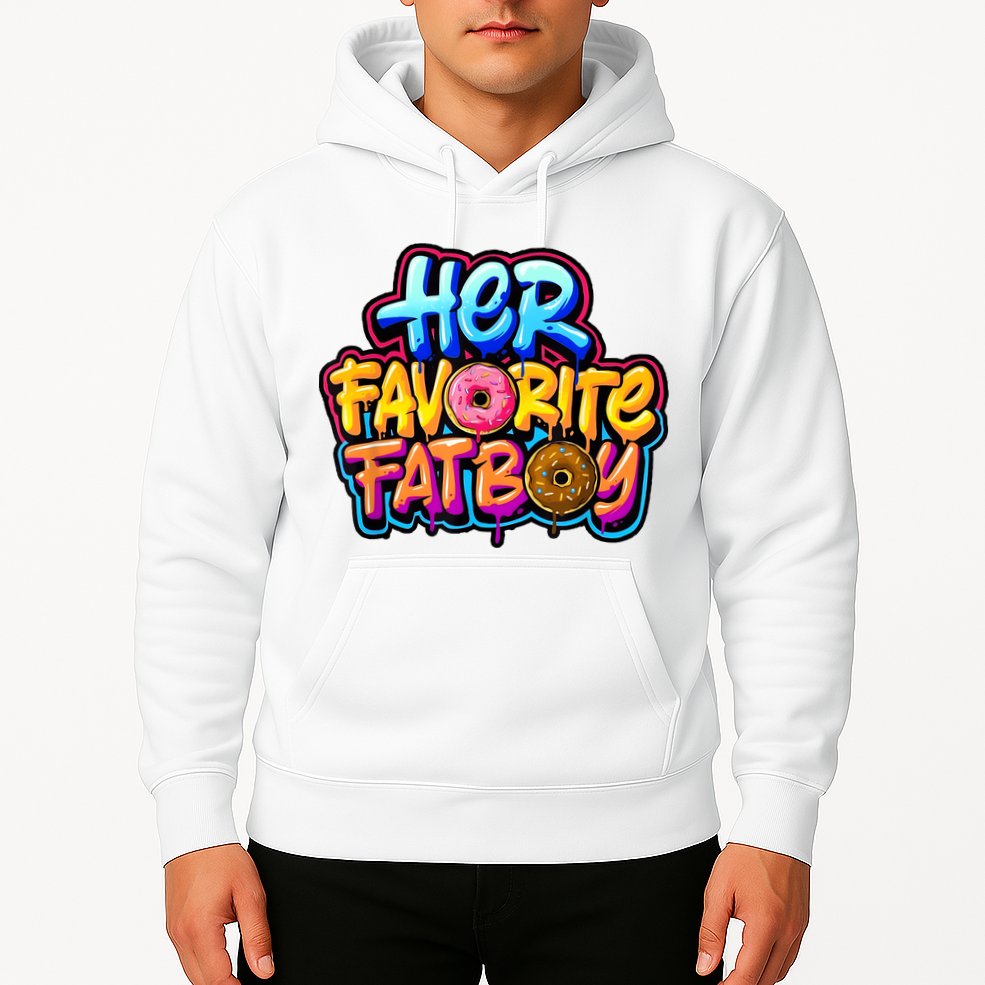 Her Favorite Fatboy Tee Hoodie