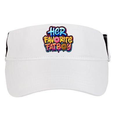 Her Favorite Fatboy Tee Adult Drive Performance Visor