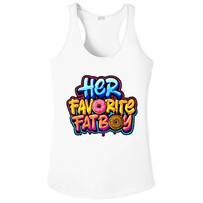 Her Favorite Fatboy Tee Ladies PosiCharge Competitor Racerback Tank