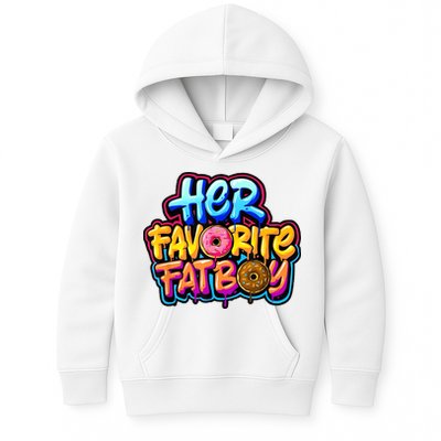 Her Favorite Fatboy Tee Kids Hoodie