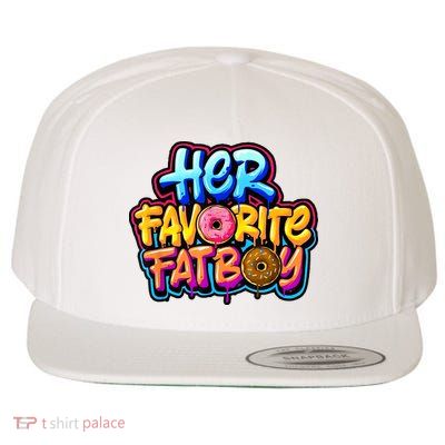 Her Favorite Fatboy Tee Wool Snapback Cap