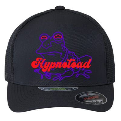 Hypnotoad Funny Frog Football Coach Flexfit Unipanel Trucker Cap