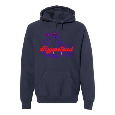 Hypnotoad Funny Frog Football Coach Premium Hoodie