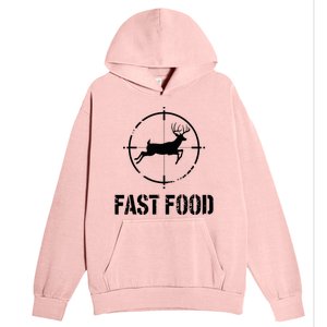 Hunting Fast Food Deer Urban Pullover Hoodie