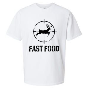 Hunting Fast Food Deer Sueded Cloud Jersey T-Shirt