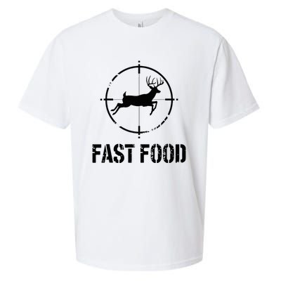 Hunting Fast Food Deer Sueded Cloud Jersey T-Shirt