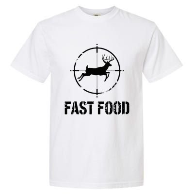 Hunting Fast Food Deer Garment-Dyed Heavyweight T-Shirt