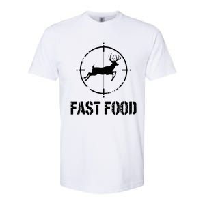 Hunting Fast Food Deer Softstyle CVC T-Shirt