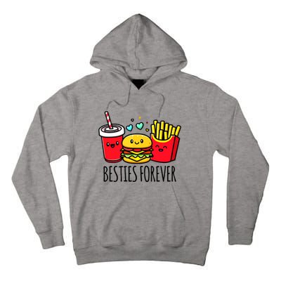 Hamburger French Fries Soda Funny Bff Matching Best Friends Tall Hoodie