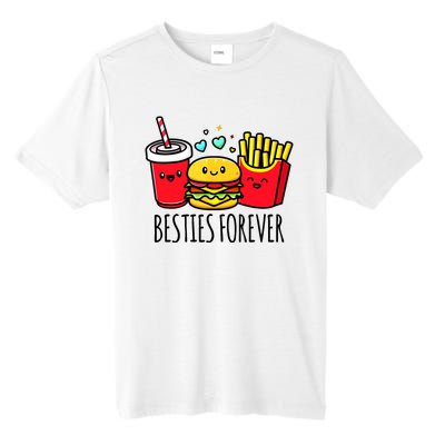 Hamburger French Fries Soda Funny Bff Matching Best Friends Tall Fusion ChromaSoft Performance T-Shirt