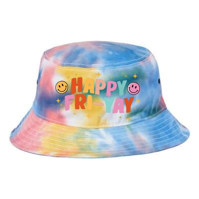 Happy Friyay Friday Lovers Fun Teacher Tgif Tie Dye Newport Bucket Hat