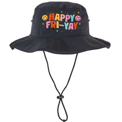 Happy Friyay Friday Lovers Fun Teacher Tgif Legacy Cool Fit Booney Bucket Hat