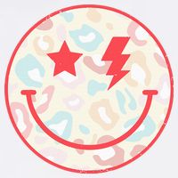 Happy Face Floral Preppy Aesthetic Smiling Face Tall T-Shirt
