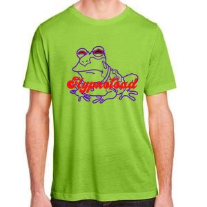 Hypnotoad Funny Frog Football Coach Adult ChromaSoft Performance T-Shirt