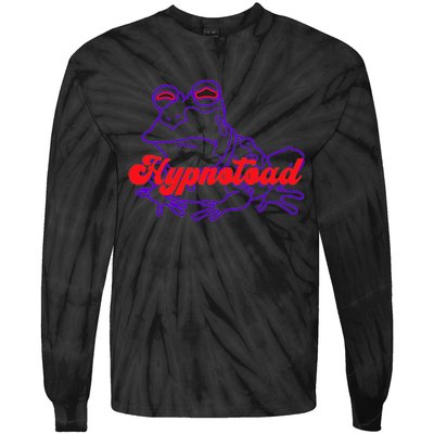 Hypnotoad Funny Frog Football Coach Tie-Dye Long Sleeve Shirt