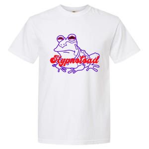 Hypnotoad Funny Frog Football Coach Garment-Dyed Heavyweight T-Shirt