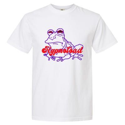 Hypnotoad Funny Frog Football Coach Garment-Dyed Heavyweight T-Shirt