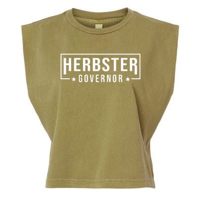 Herbster For Governor Garment-Dyed Women's Muscle Tee