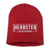 Herbster For Governor Short Acrylic Beanie