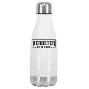 Herbster For Governor Stainless Steel Insulated Water Bottle