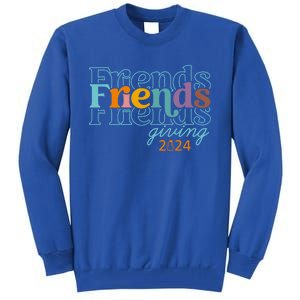 Happy Friends Giving 2024 Friendsgiving 2024 Thanksgiving Gift Tall Sweatshirt