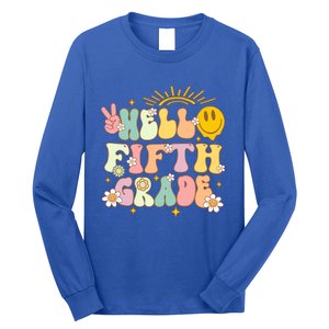 Hello Fifth Grade Eletary 5Th Grade Team Back To School Gift Long Sleeve Shirt