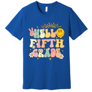 Hello Fifth Grade Eletary 5Th Grade Team Back To School Gift Premium T-Shirt