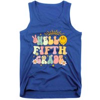 Hello Fifth Grade Eletary 5Th Grade Team Back To School Gift Tank Top