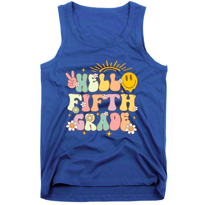 Hello Fifth Grade Eletary 5Th Grade Team Back To School Gift Tank Top