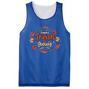 Happy Friends Giving Happy Thanksgiving Turkey Day Great Gift Mesh Reversible Basketball Jersey Tank