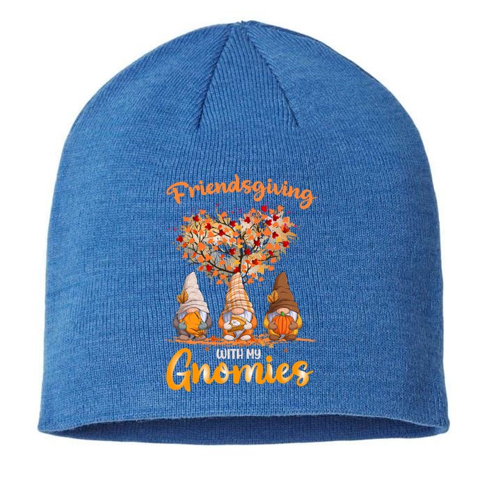 Happy Friendsgiving Gnomies Work Thanksgiving For Friends Gift Sustainable Beanie