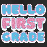 Hello First Grade Back To School Cool Comfort Performance Bucket Hat