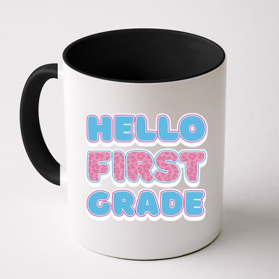 Hello First Grade Back To School Mug