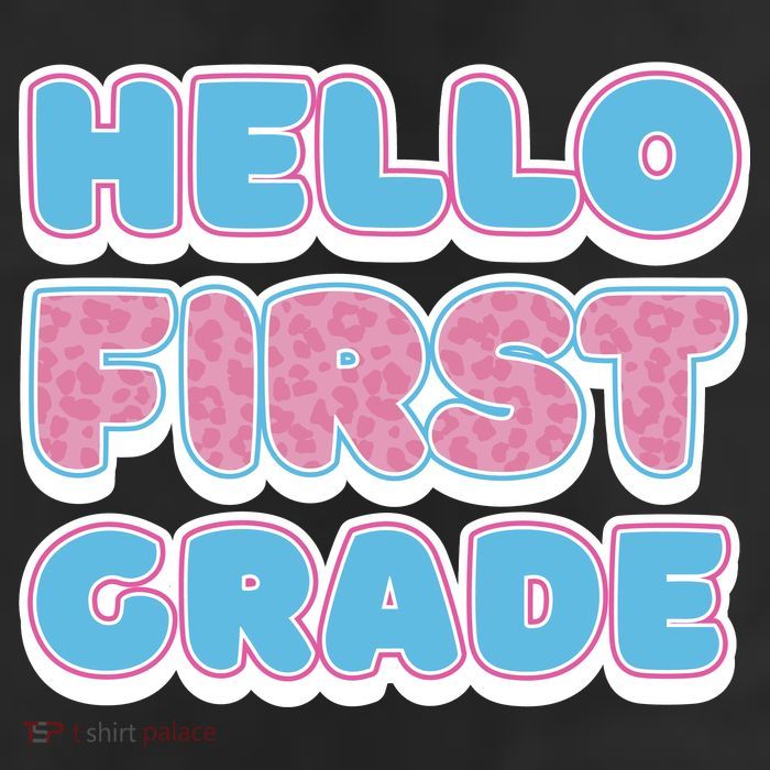 Hello First Grade Back To School 11oz C Handle Ceramic Mug