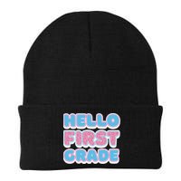 Hello First Grade Back To School Beanie