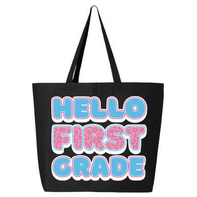 Hello First Grade Back To School 25L Jumbo Tote
