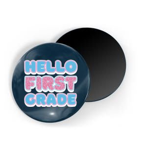 Hello First Grade Back To School Magnet