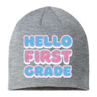 Hello First Grade Back To School Sustainable Beanie