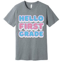 Hello First Grade Back To School Premium T-Shirt