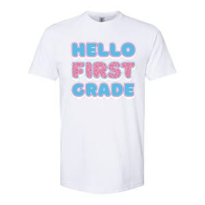 Hello First Grade Back To School Softstyle CVC T-Shirt