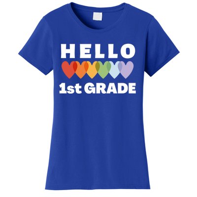 Hello First Grade Cute Gift Women's T-Shirt